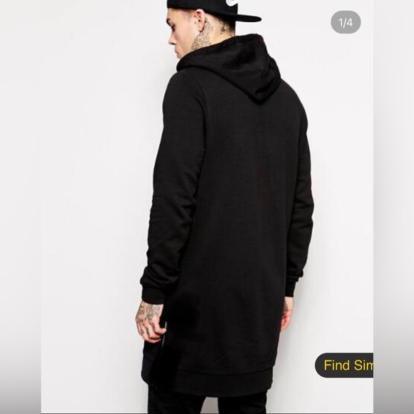 Unisex Long Hoodie - Picture 3 of 3